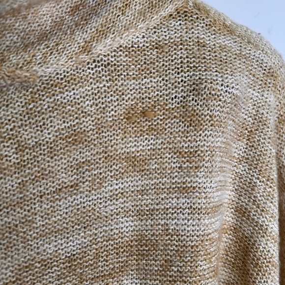 Anthropologie Field Flower Cowl Neck Tunic Sweater Side Slits Size Medium - Picture 7 of 13